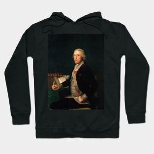 Portrait of Felix Colon de Larriategui by Francisco Goya Hoodie